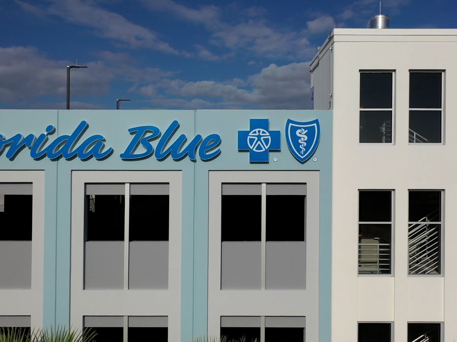 Florida Blue Parking Garage