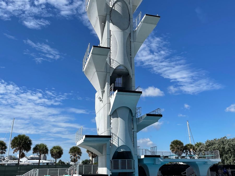 Fort Lauderdale Aquatic Center Dive Tower